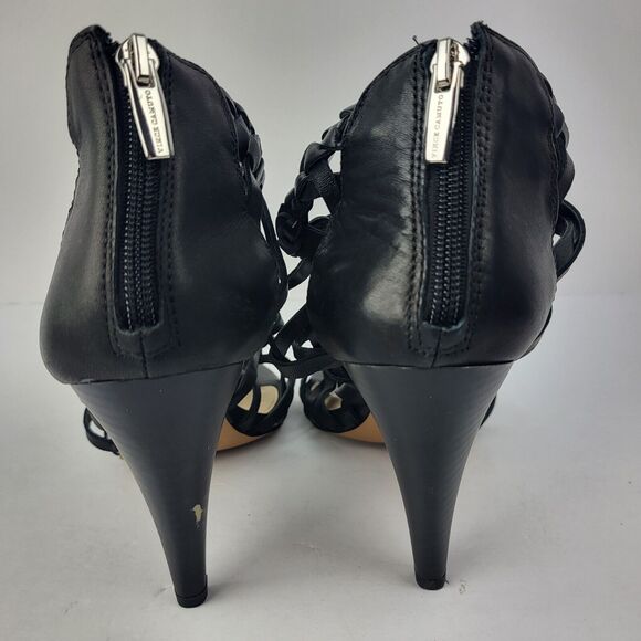 Vince Camuto Alaizah Braided Caged Woman's Sandal Back Size 9 US 40 EU - Picture 7 of 12